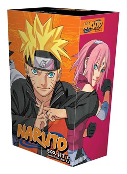 Naruto Box Set 3: Volumes 49-72 With Premium
