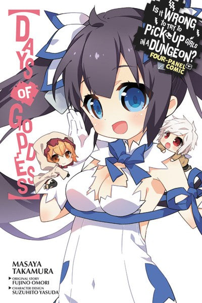 Is It Wrong To Try To Pick Up Girls In A Dungeon? Four-Panel Comic: Days Of Goddess