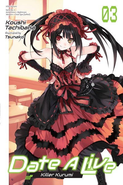 Date A Live, Vol. 3 (Light Novel)